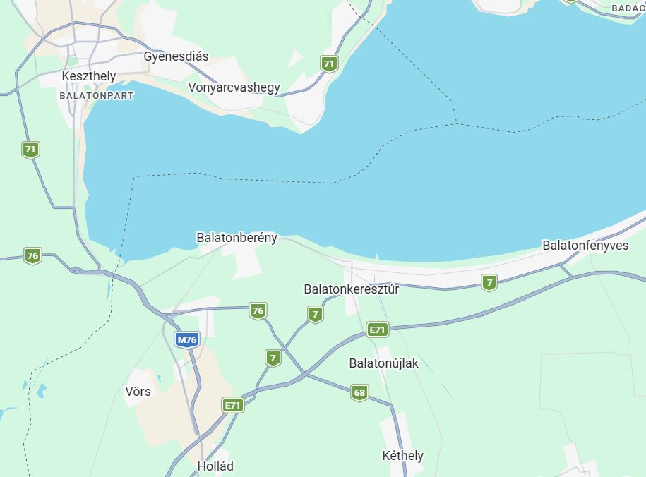 Archerplan – Balatonkeresztúr térkép